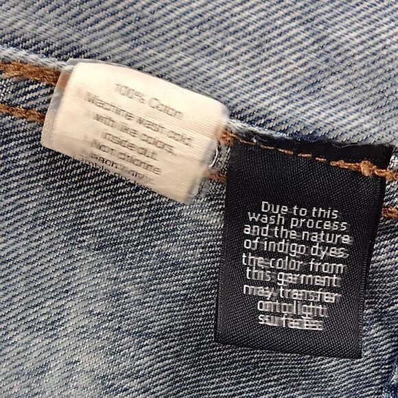 MADEWELL Women's Classic Jean Jacket Denim Size XS Blue Cotton - Picture 7 of 7